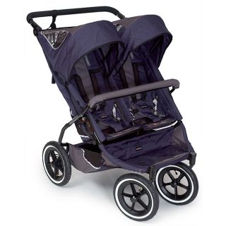 Phil and Teds Navy Blue E3 Twin Stroller