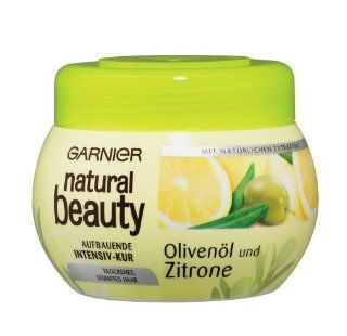 Garnier Natural Beauty Aufbauende Intensiv Kur Olivenöl/Zitrone, 300