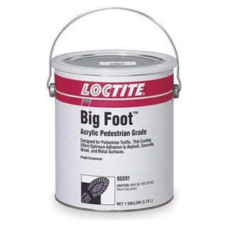 Loctite 95591 Floor Coating, 1 gal, Gray, Epoxy, Matte