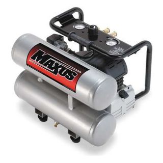 Maxus EX8016 Air Compressor, 1.3 HP, 125 PSI Max, 4.0 G