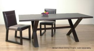 Elliot Dark Brown Dining Table