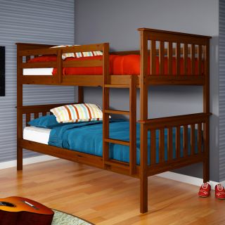 Twin/ Twin Espresso Finish Mission Bunkbed Today $405.99