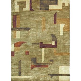 New Zealand Wool Sage/ Multi Rug (8 x 11)