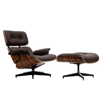Eaze Brown Leather/ Palisander Wood Lounge Chair Today $938.99 5.0 (3