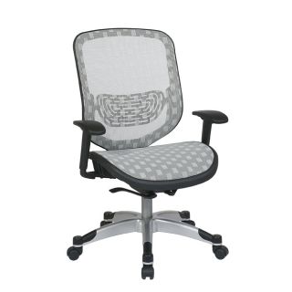 Office Star White DuraFlex with Flow thru Technology Back and Seat