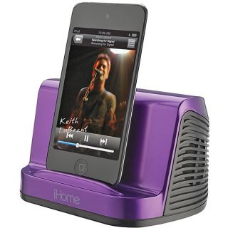 iHome Purple iHM16 Portable  Stereo Speaker Today $27.49