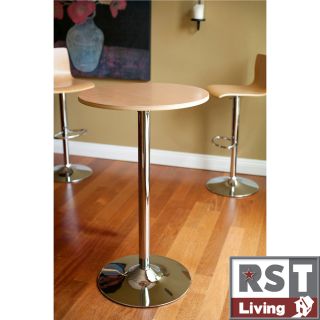 Living Melrose Maple Barstool and Bar Table Set Today $339.99 Sale $