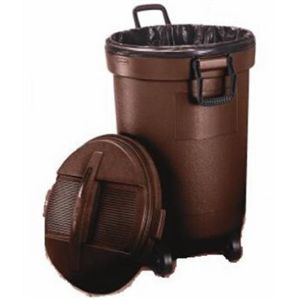 United Solutions RM133902 32GAL Kona WHL TrashCan, Pack of 6