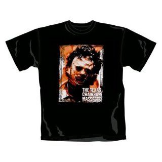 Texas Chainsaw Massacre   Leather Face   T Shirts   schwarz   Größe