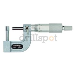 Mitutoyo 115 314 0 1 x .0001 Cylindrical Anvil Tubing Micrometer