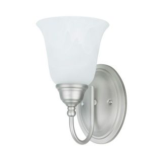 Transitional 1 light Wall Sconce Bath in Satin Nickel Today $39.59
