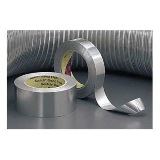 3M 00021200606007 Foil Tape, Silver, 3/4 In x 60 Yd, 4.6 Mil