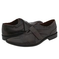 Kenneth Cole Reaction Steam Power Brown Leather Loafers