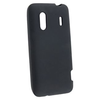 Black Silicone Skin Case for HTC EVO Design 4G