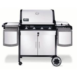 Weber 5720001 Gold B4 Stainless Steel LP Gas Grill