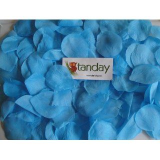 Tanday Turquoise 144 Premium Pre Cut Silk Rose Petals