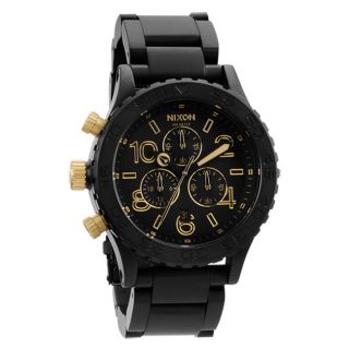 Nixon Mens 42 20 Stainless Steel Chronograph Watch
