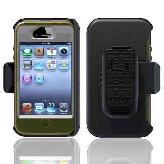 Otter Box Apple iPhone 4/ 4S OEM Grey/ Envy Green Defender Case