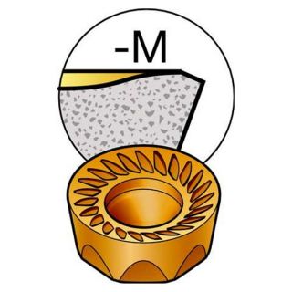 Sandvik Coromant RCKT 16 06 M0 PM 1030 Carbide Mill Insert, RCKT 16 06 M0PM 1030, Pack of 10