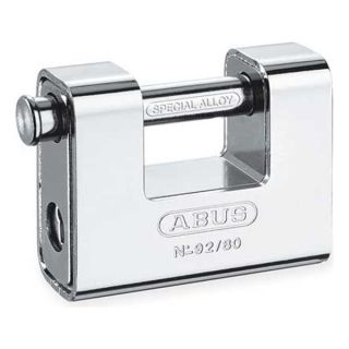 Abus 92/80 KD Steel Plated Brass Monoblock Padlock